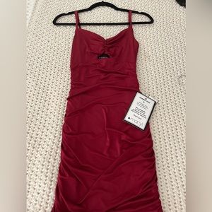 Sexy fun mini dress burgundy!